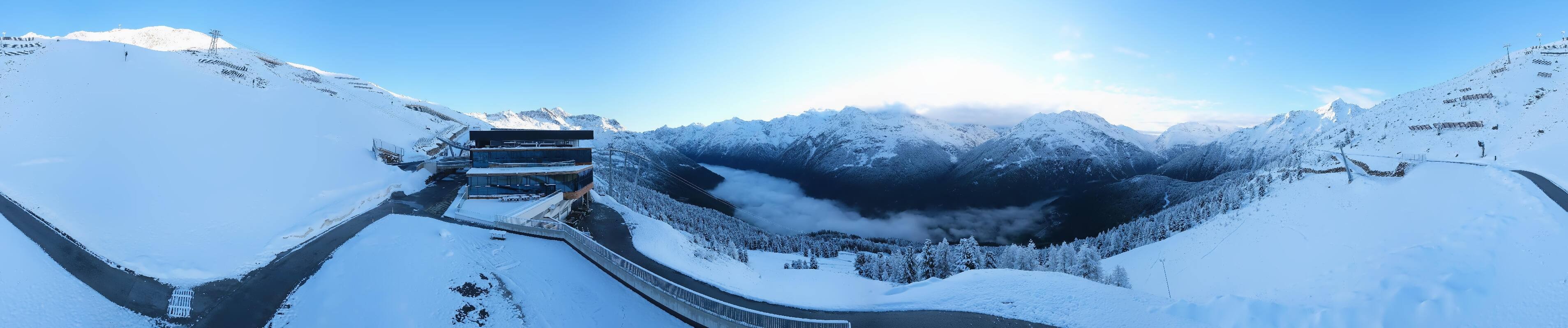 Archiv Foto Webcam Mittelstation Gaislachkogel