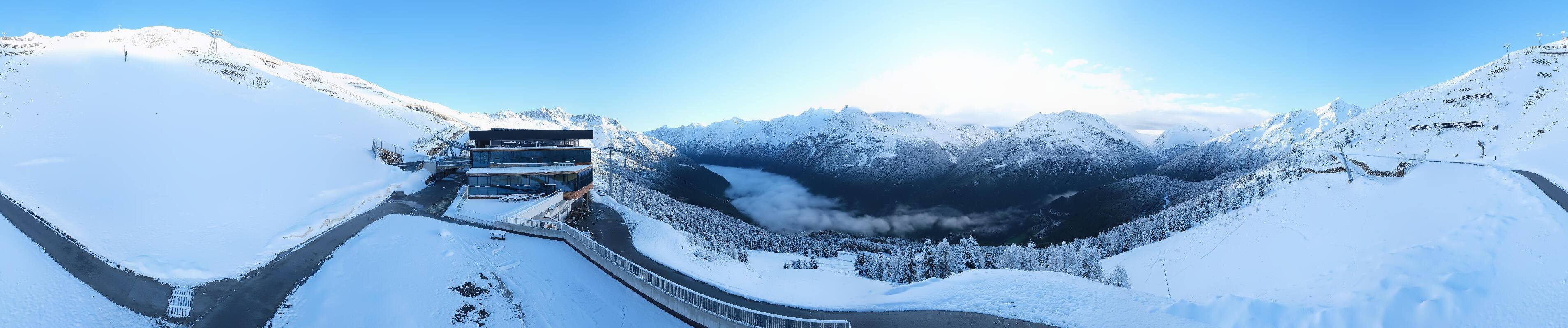 Archiv Foto Webcam Mittelstation Gaislachkogel