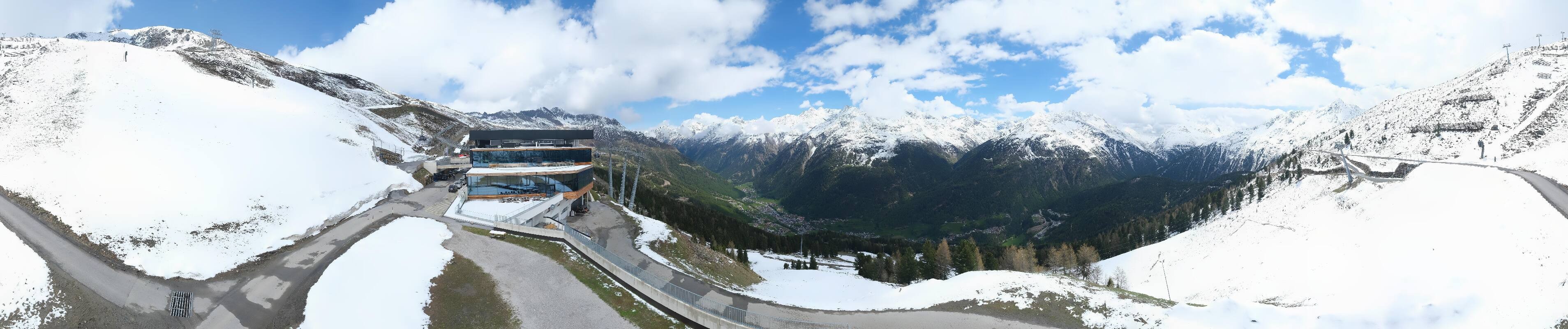 Archiv Foto Webcam Mittelstation Gaislachkogel