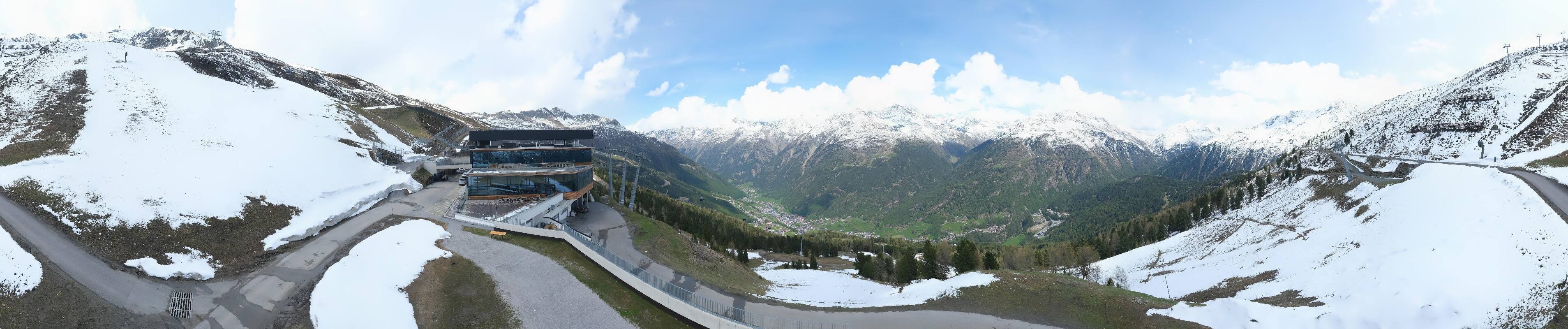 Archiv Foto Webcam Mittelstation Gaislachkogel