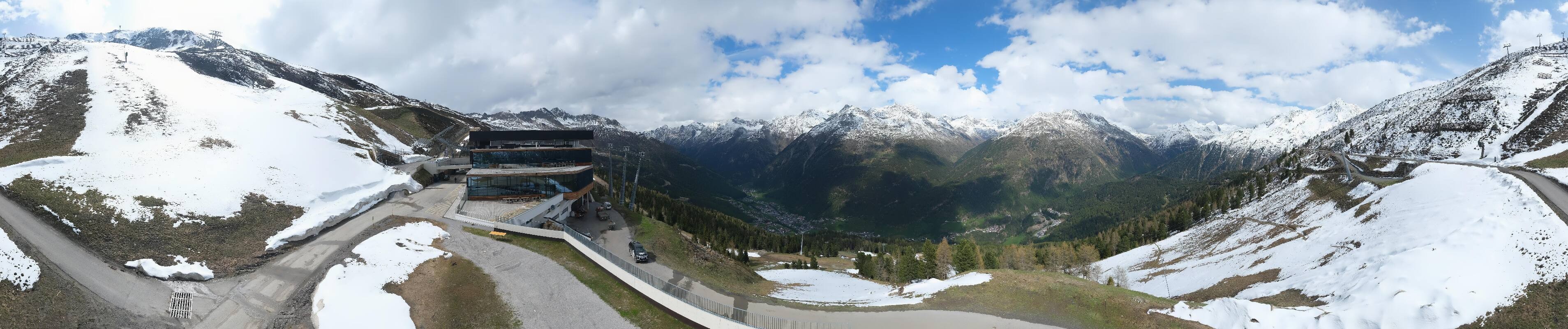 Archiv Foto Webcam Mittelstation Gaislachkogel