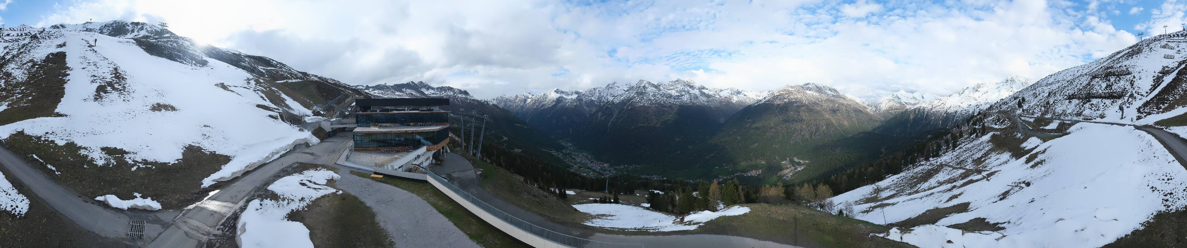 Archiv Foto Webcam Mittelstation Gaislachkogel
