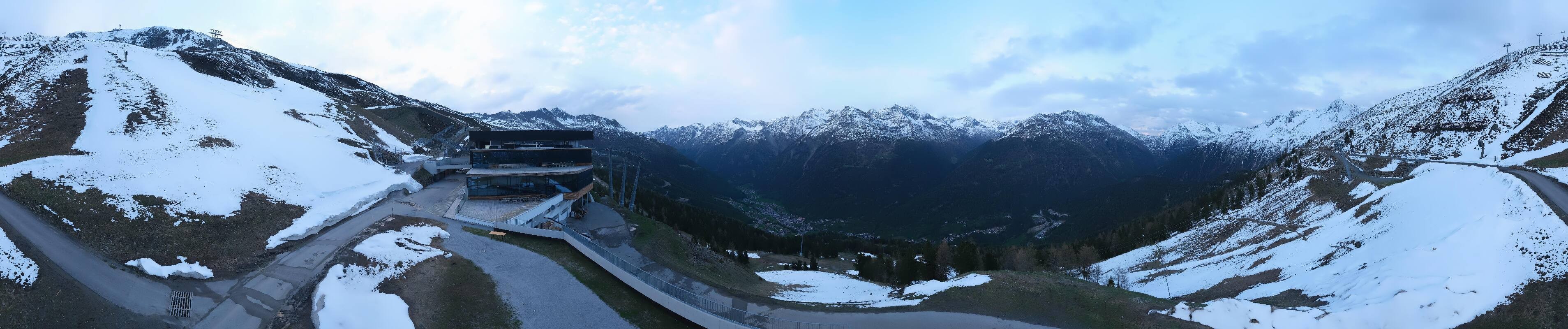 Archiv Foto Webcam Mittelstation Gaislachkogel