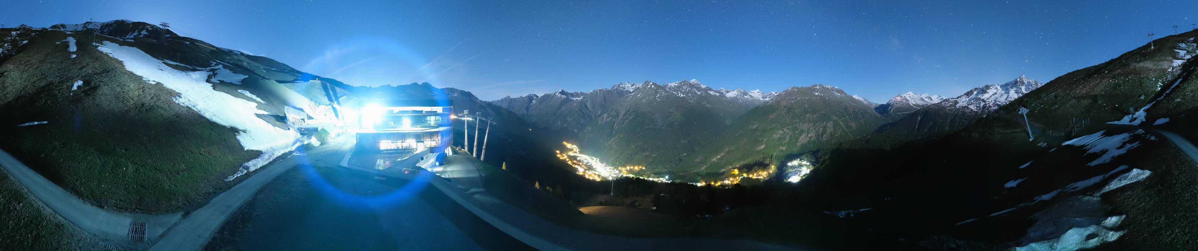 Archiv Foto Webcam Mittelstation Gaislachkogel