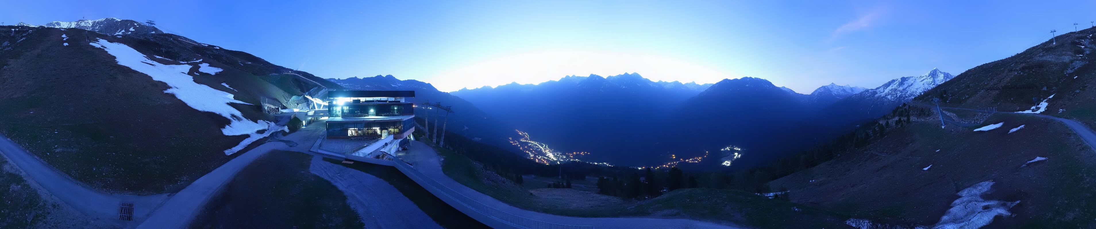 Archiv Foto Webcam Mittelstation Gaislachkogel