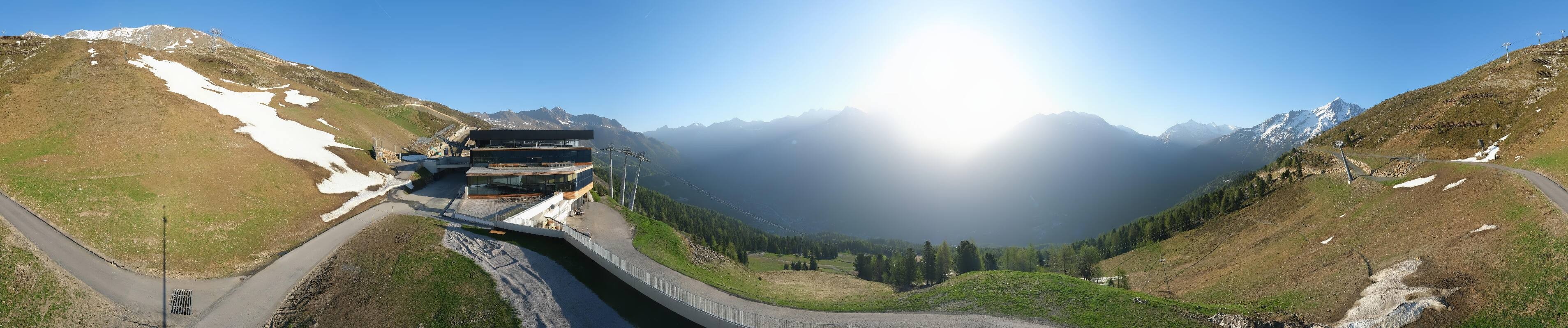 Archiv Foto Webcam Mittelstation Gaislachkogel