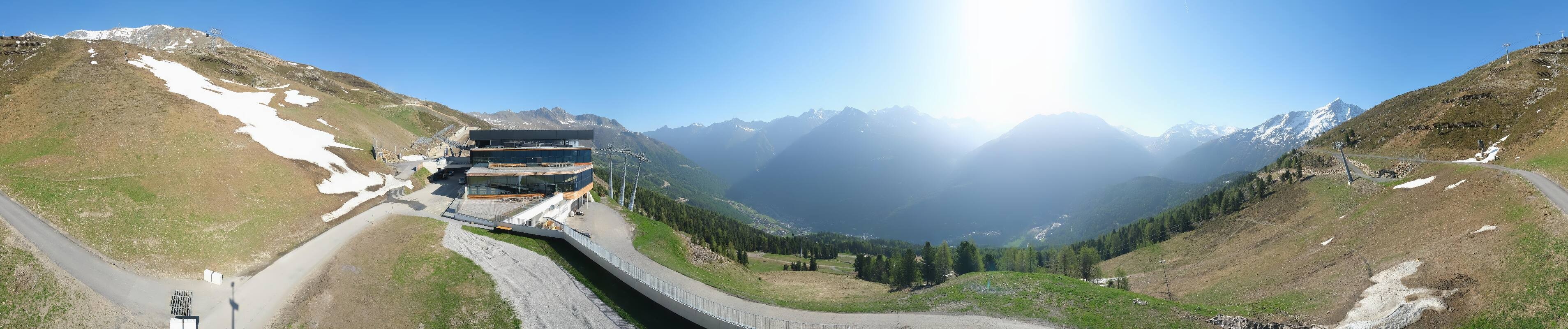 Archiv Foto Webcam Mittelstation Gaislachkogel