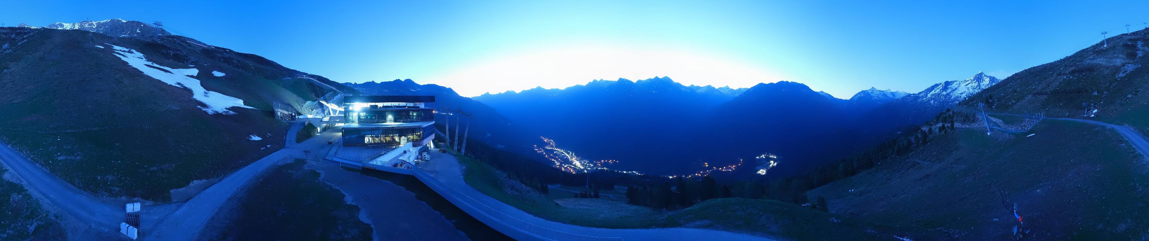 Archiv Foto Webcam Mittelstation Gaislachkogel