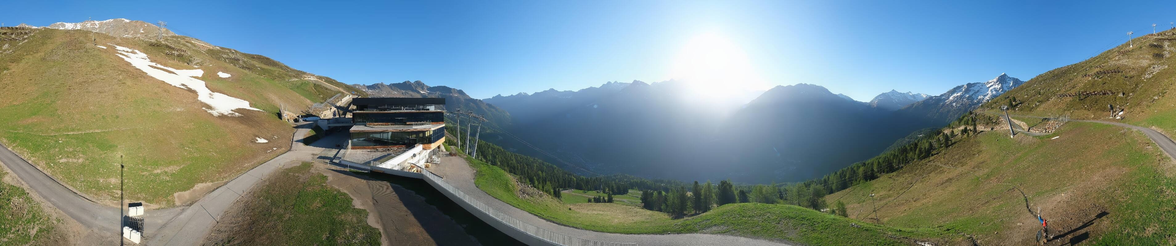 Archiv Foto Webcam Mittelstation Gaislachkogel