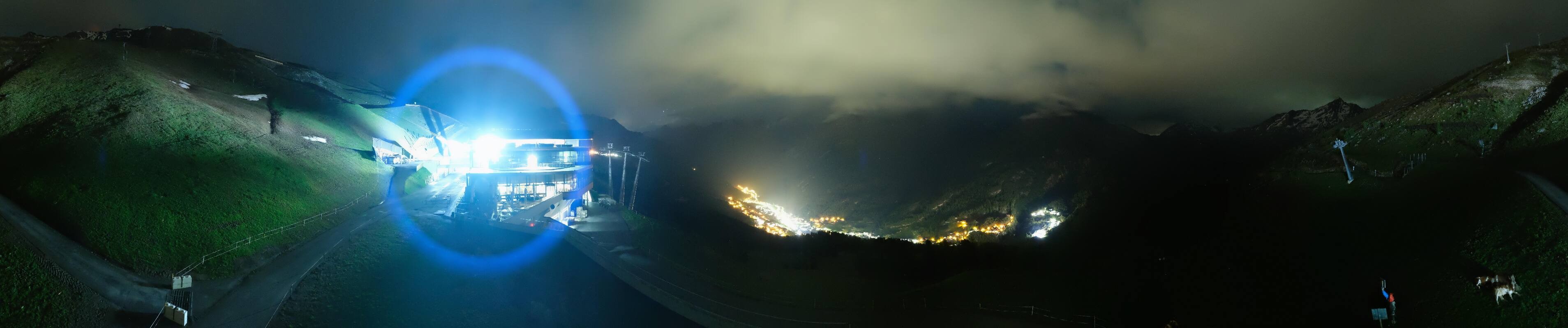 Archiv Foto Webcam Mittelstation Gaislachkogel