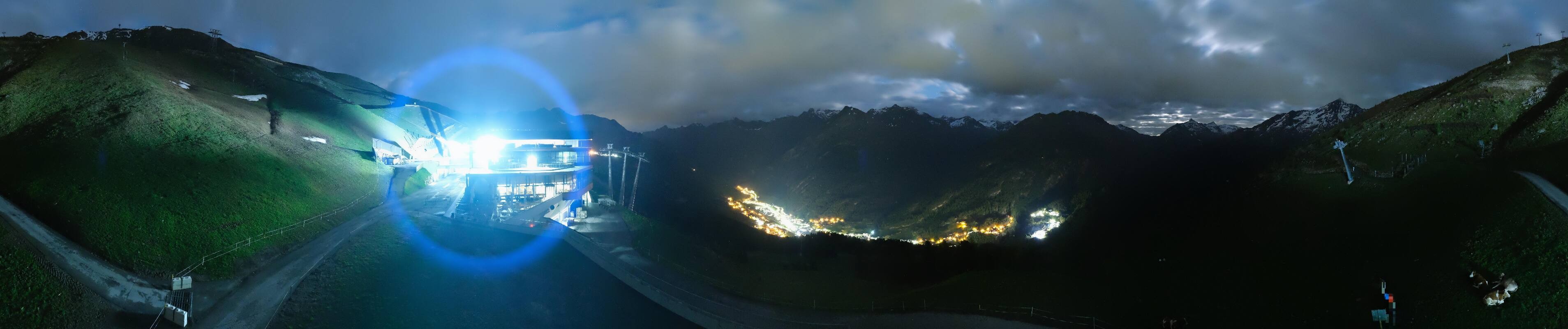 Archiv Foto Webcam Mittelstation Gaislachkogel