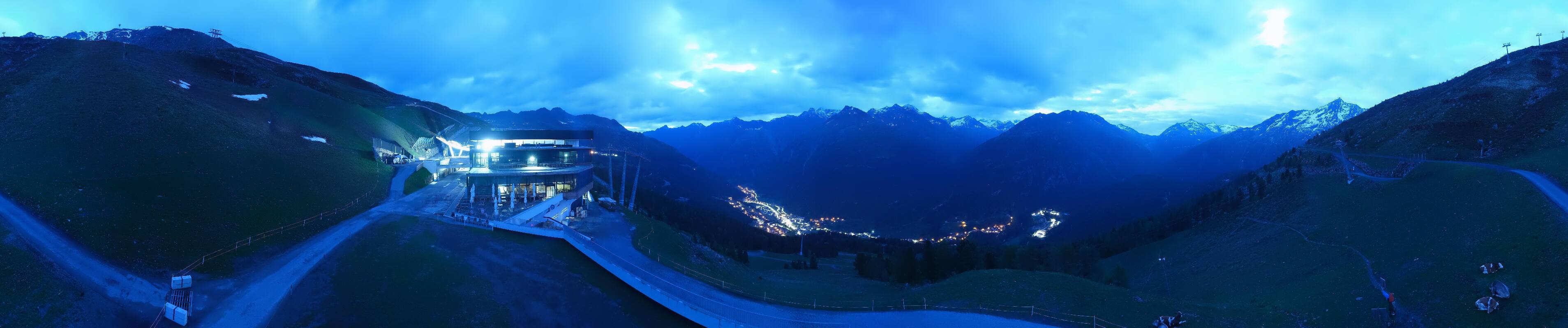 Archiv Foto Webcam Mittelstation Gaislachkogel