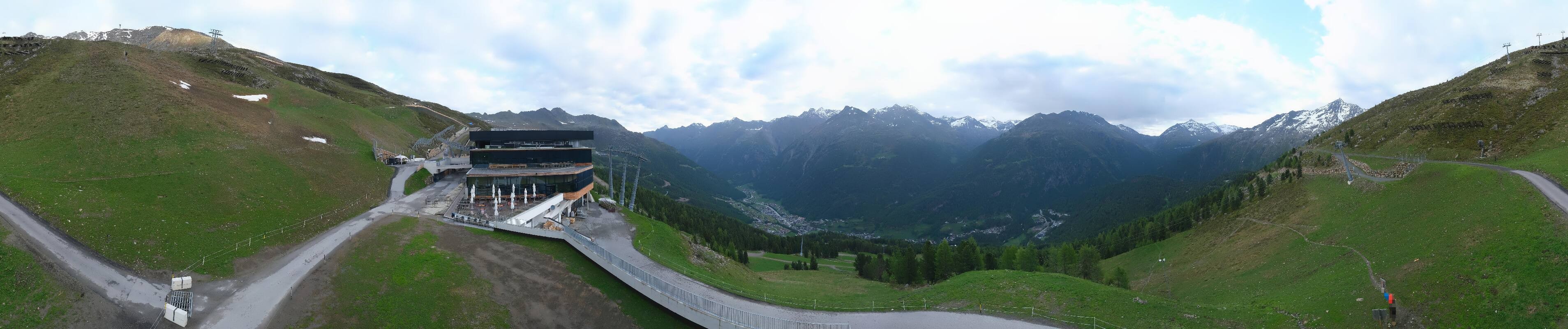 Archiv Foto Webcam Mittelstation Gaislachkogel