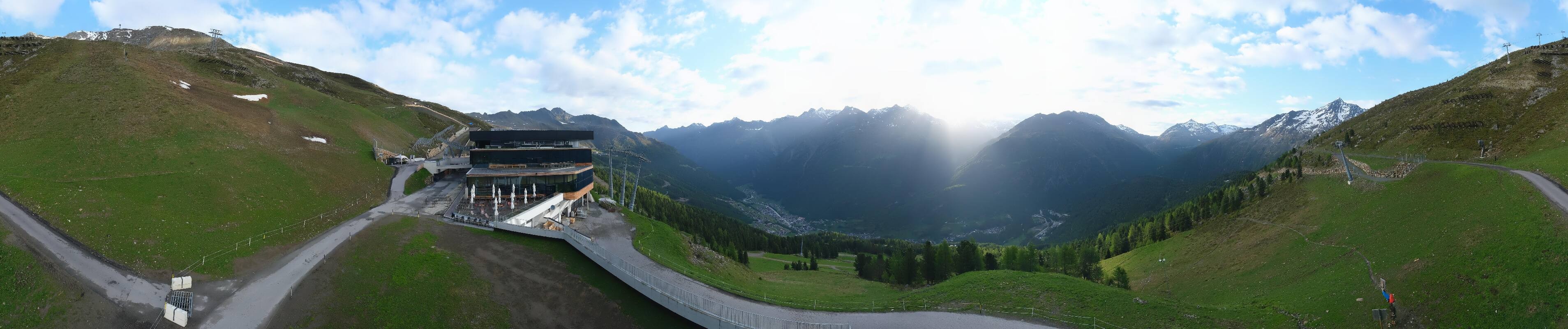 Archiv Foto Webcam Mittelstation Gaislachkogel