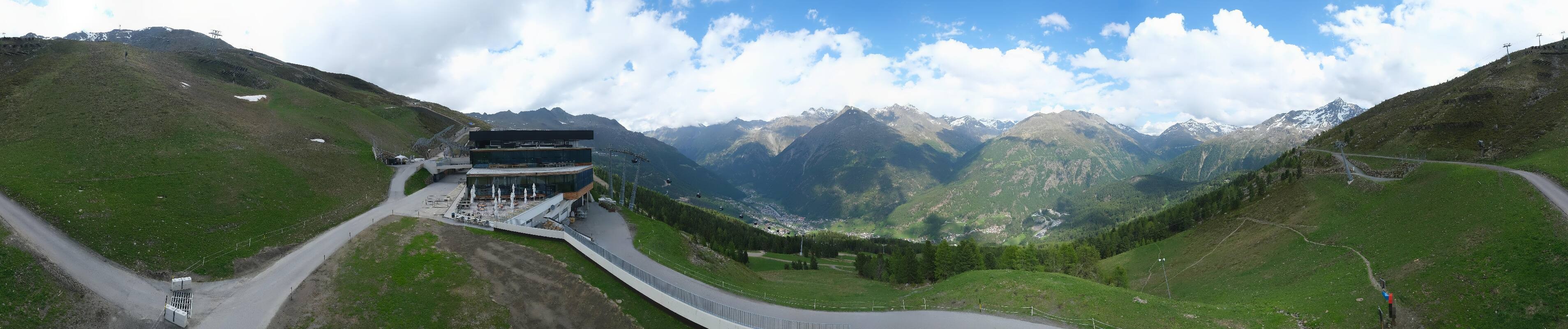 Archiv Foto Webcam Mittelstation Gaislachkogel