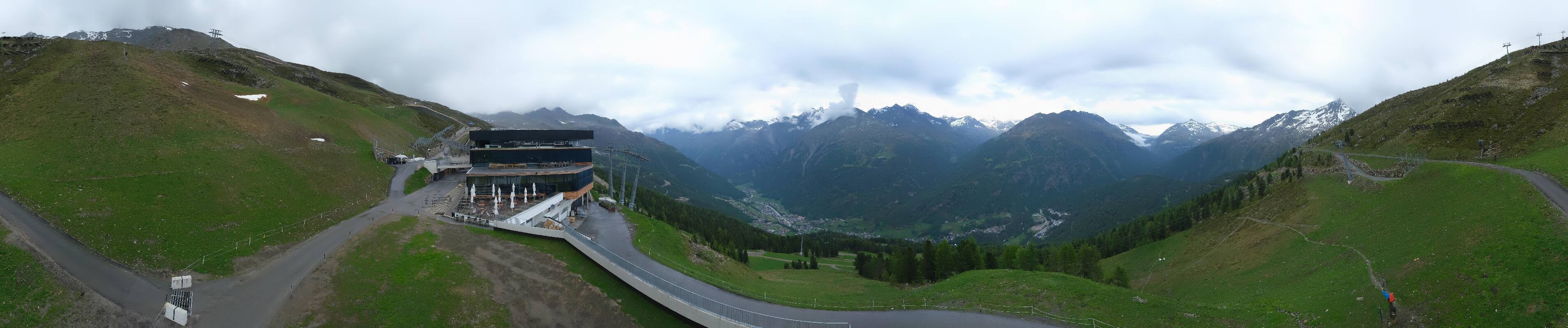 Archiv Foto Webcam Mittelstation Gaislachkogel