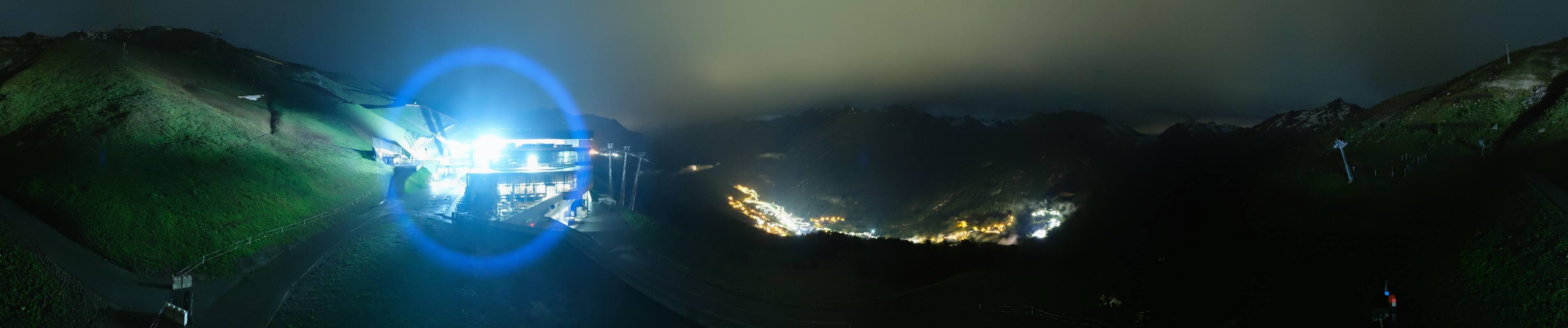 Archiv Foto Webcam Mittelstation Gaislachkogel