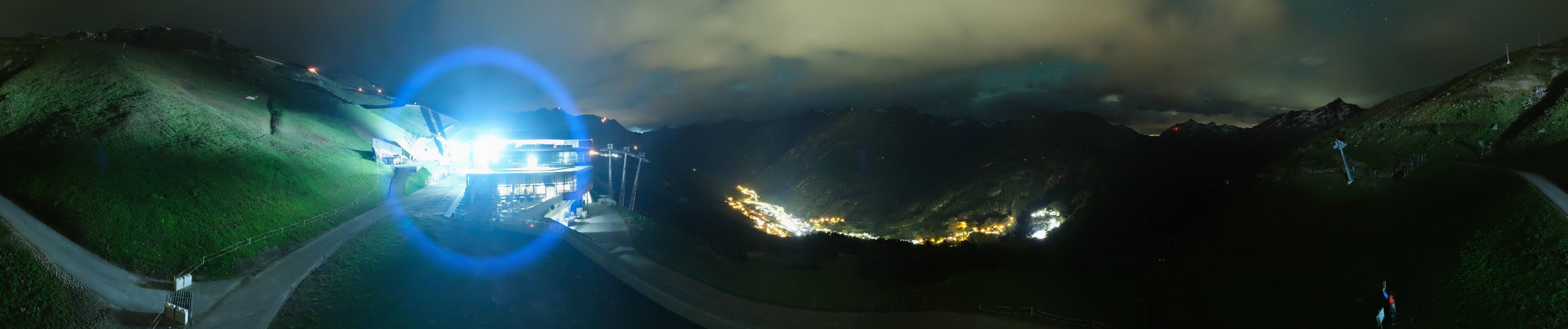 Archiv Foto Webcam Mittelstation Gaislachkogel