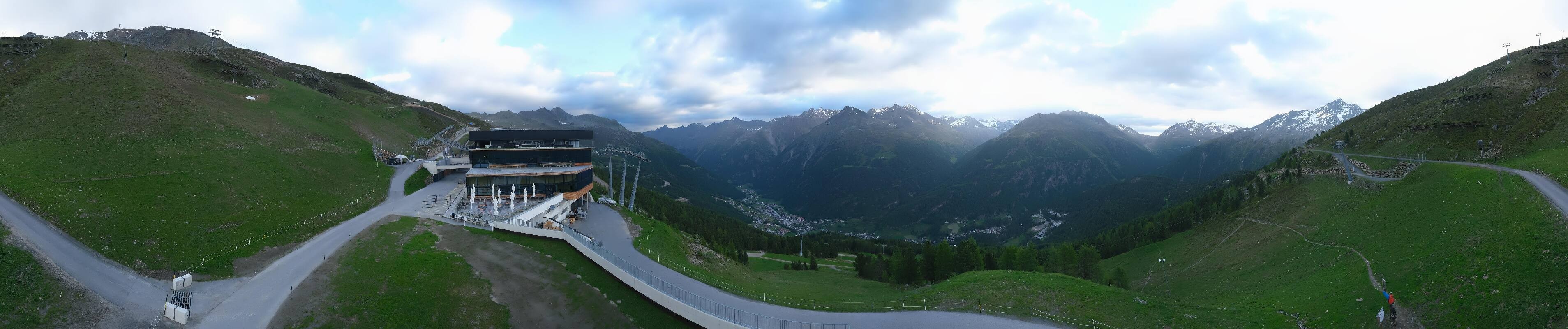 Archiv Foto Webcam Mittelstation Gaislachkogel