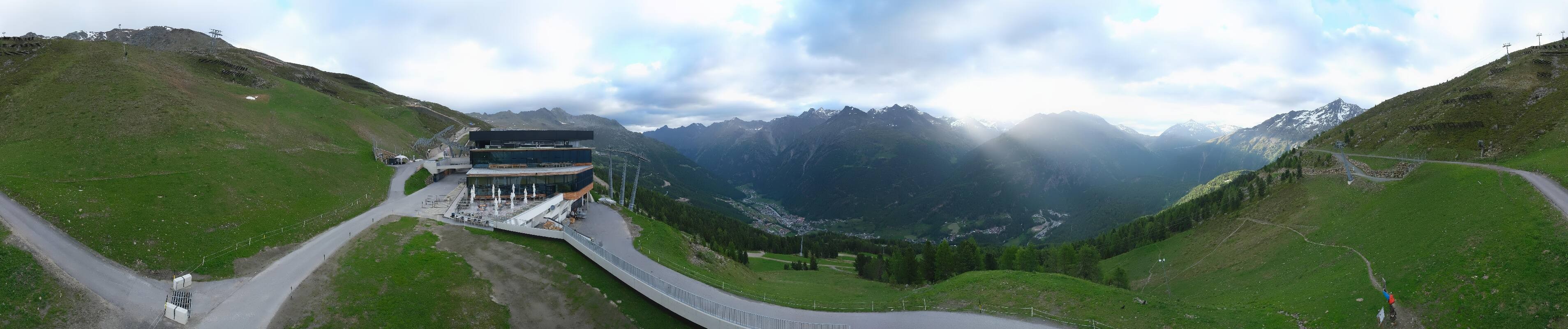 Archiv Foto Webcam Mittelstation Gaislachkogel