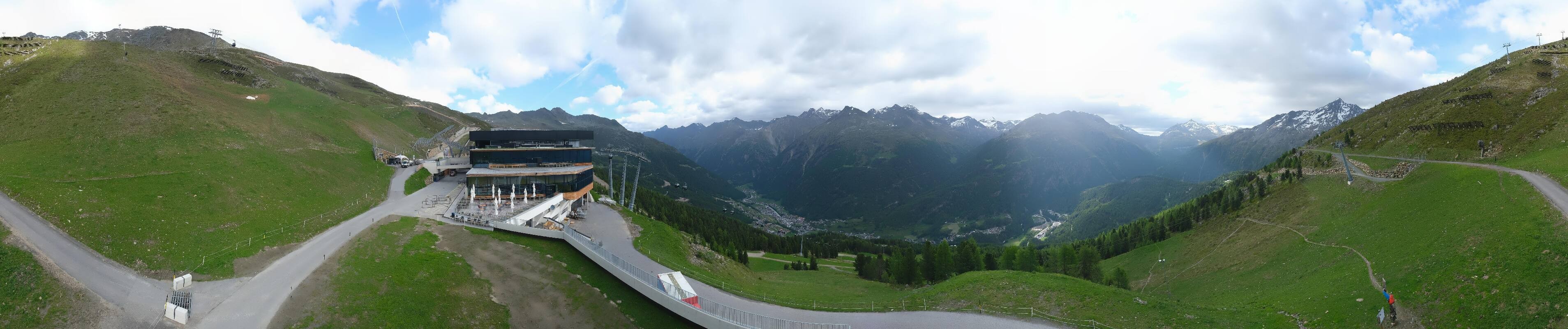 Archiv Foto Webcam Mittelstation Gaislachkogel