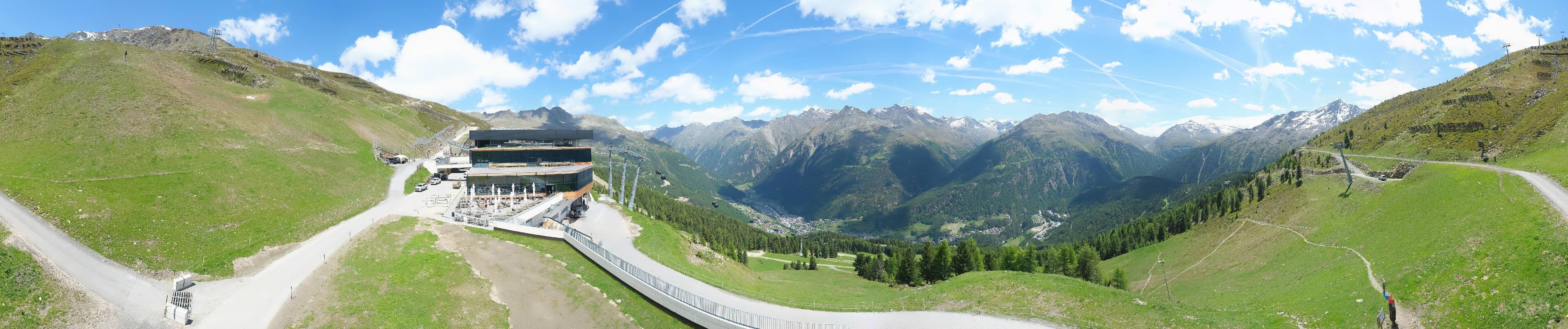 Archiv Foto Webcam Mittelstation Gaislachkogel
