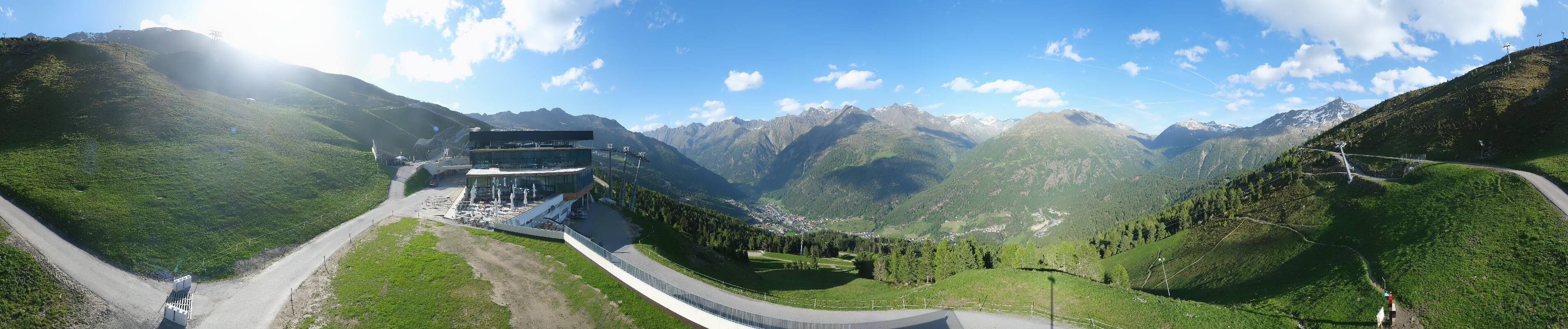 Archiv Foto Webcam Mittelstation Gaislachkogel