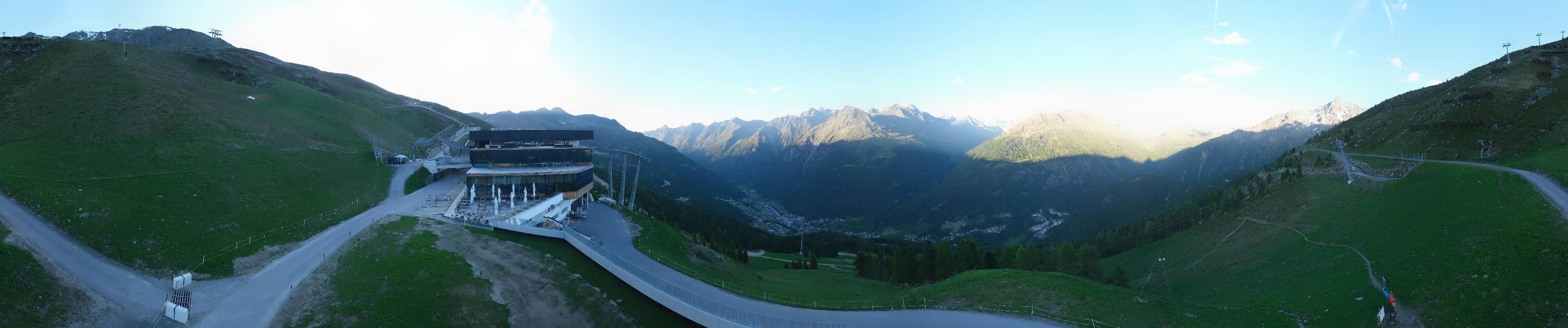 Archiv Foto Webcam Mittelstation Gaislachkogel