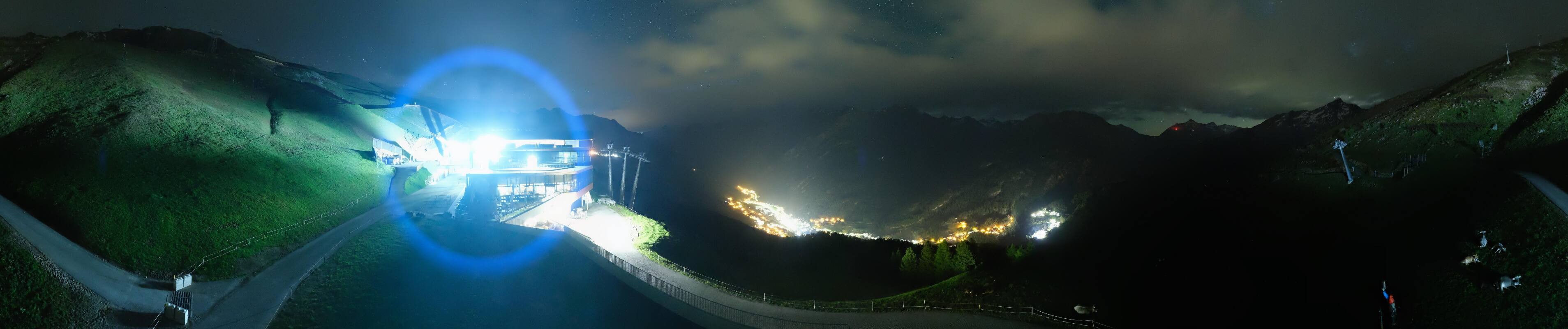 Archiv Foto Webcam Mittelstation Gaislachkogel