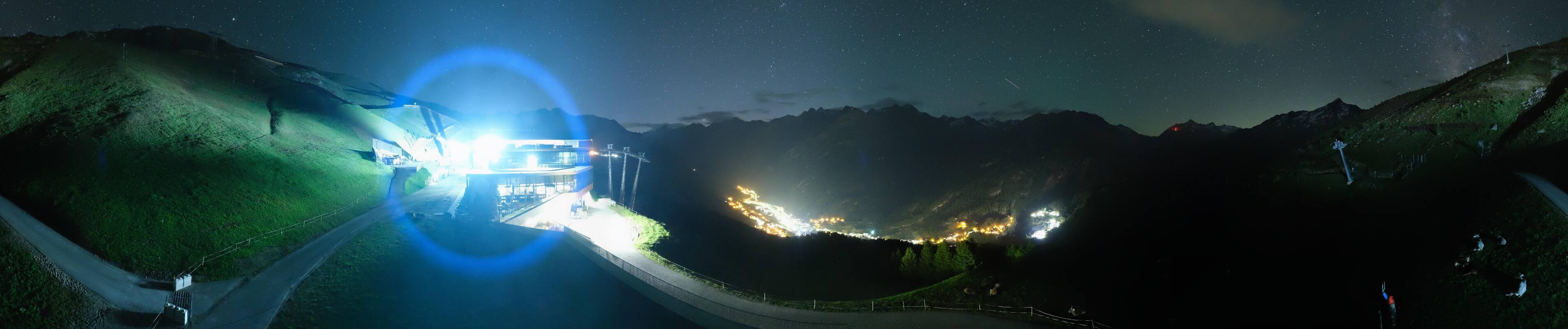 Archiv Foto Webcam Mittelstation Gaislachkogel