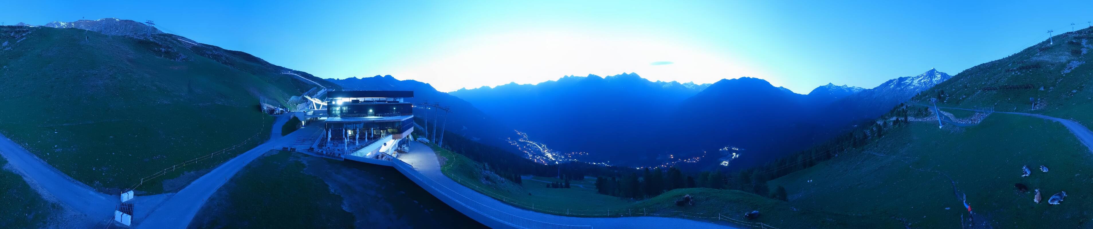 Archiv Foto Webcam Mittelstation Gaislachkogel