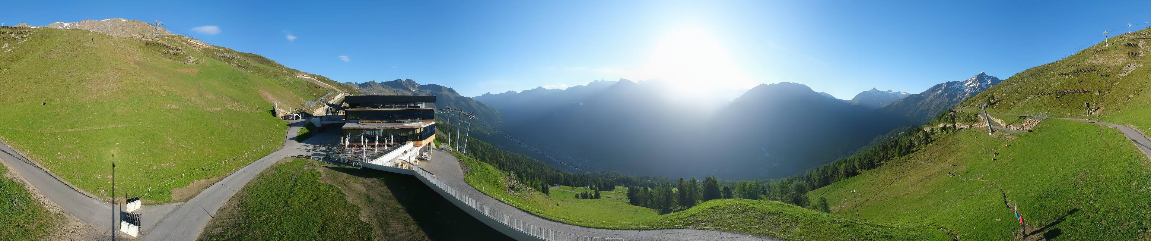 Archiv Foto Webcam Mittelstation Gaislachkogel