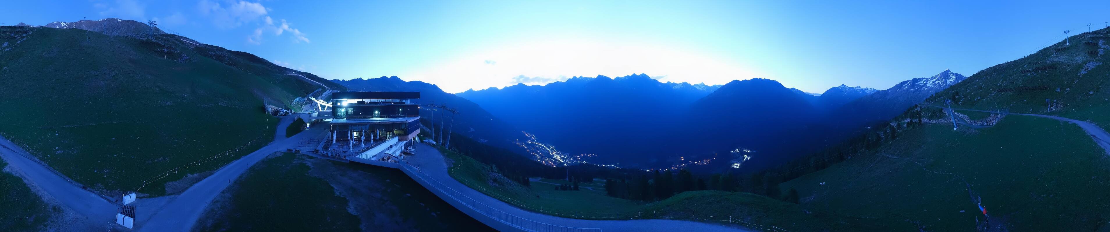 Archiv Foto Webcam Mittelstation Gaislachkogel