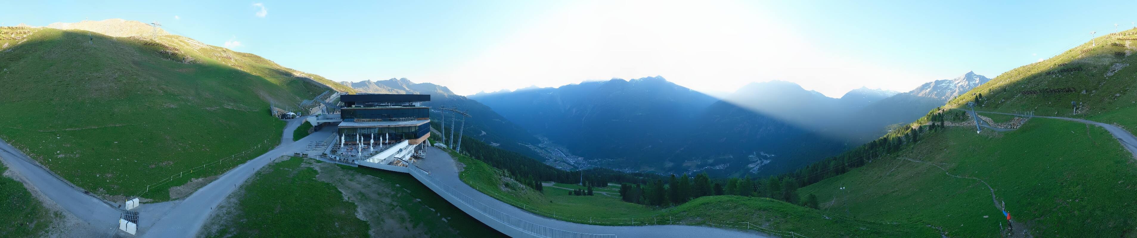 Archiv Foto Webcam Mittelstation Gaislachkogel