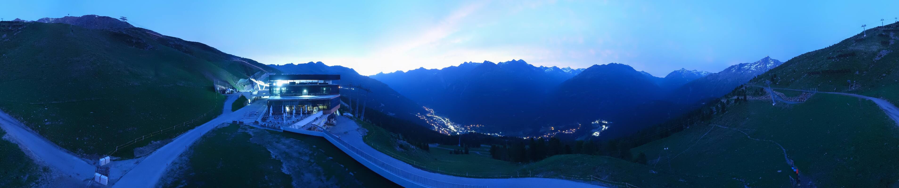 Archiv Foto Webcam Mittelstation Gaislachkogel