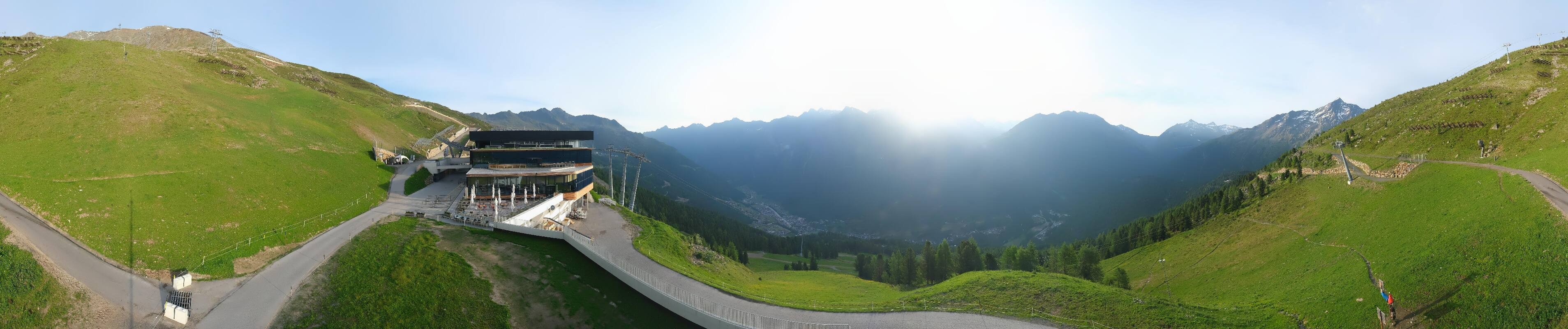 Archiv Foto Webcam Mittelstation Gaislachkogel