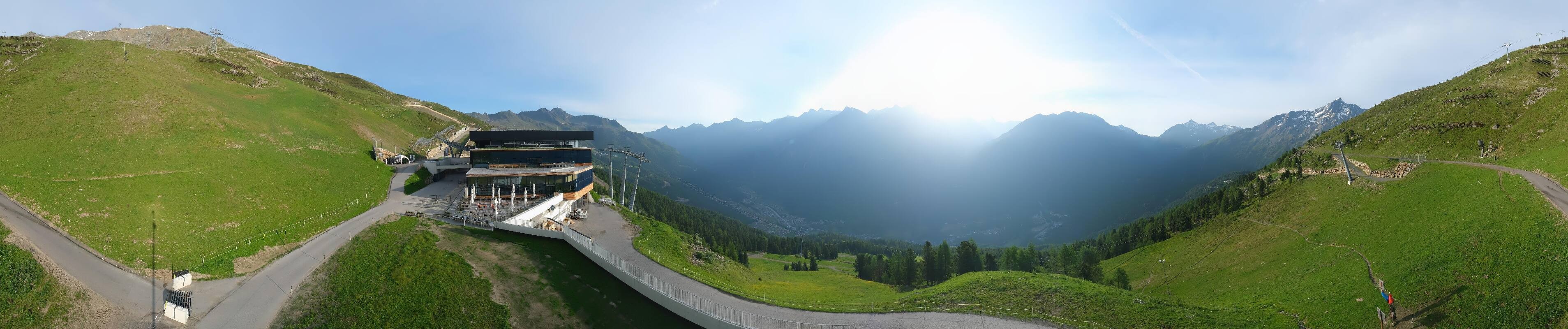 Archiv Foto Webcam Mittelstation Gaislachkogel