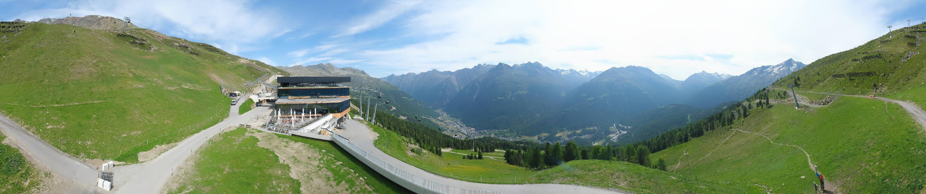 Archiv Foto Webcam Mittelstation Gaislachkogel