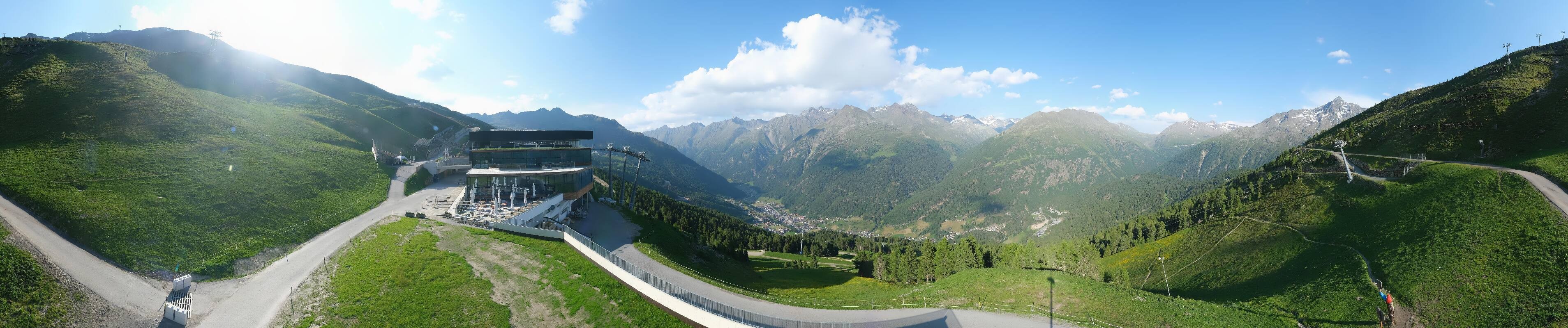 Archiv Foto Webcam Mittelstation Gaislachkogel