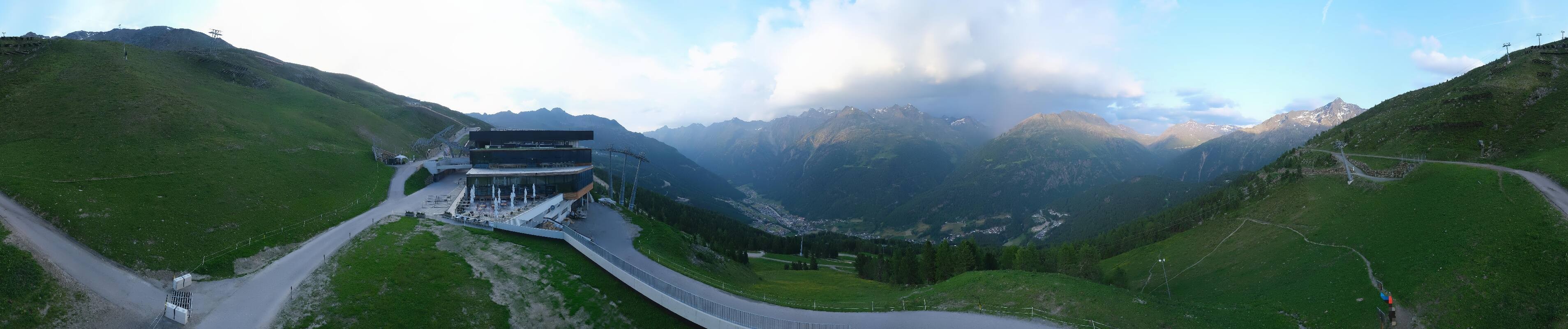 Archiv Foto Webcam Mittelstation Gaislachkogel