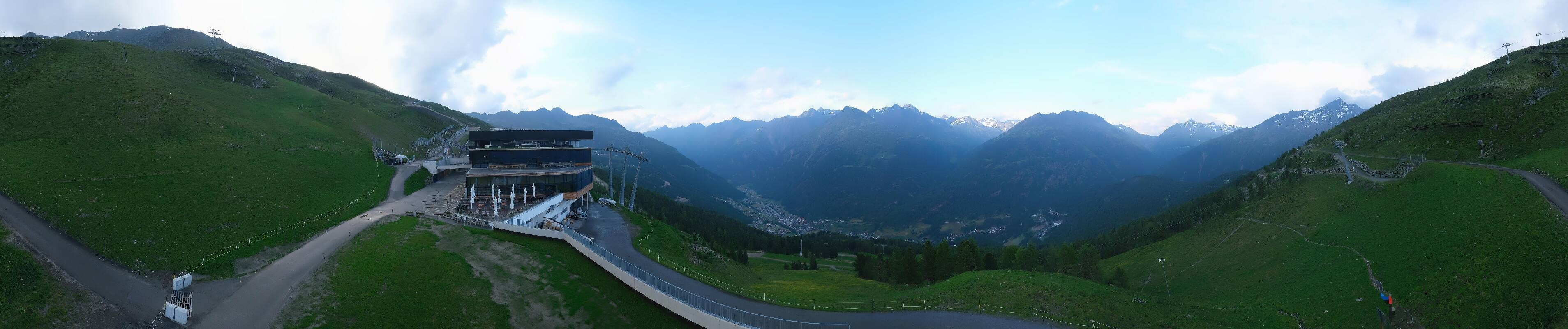 Archiv Foto Webcam Mittelstation Gaislachkogel