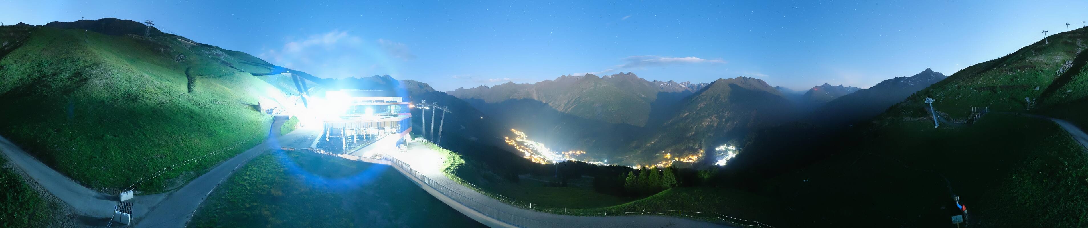 Archiv Foto Webcam Mittelstation Gaislachkogel