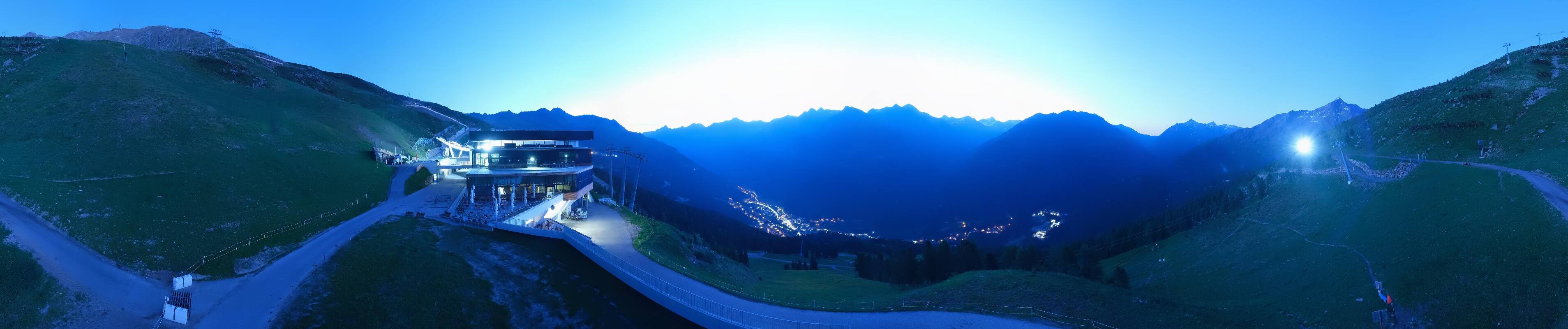 Archiv Foto Webcam Mittelstation Gaislachkogel