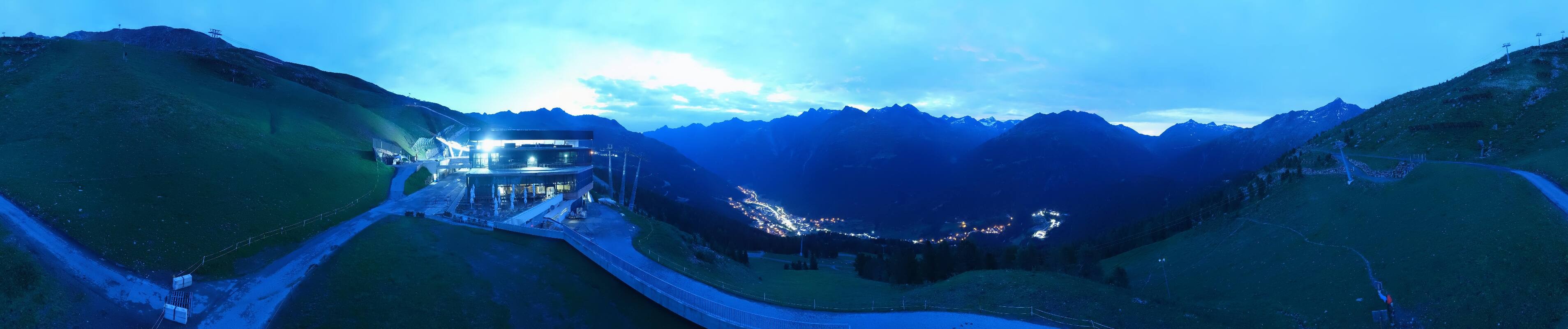 Archiv Foto Webcam Mittelstation Gaislachkogel