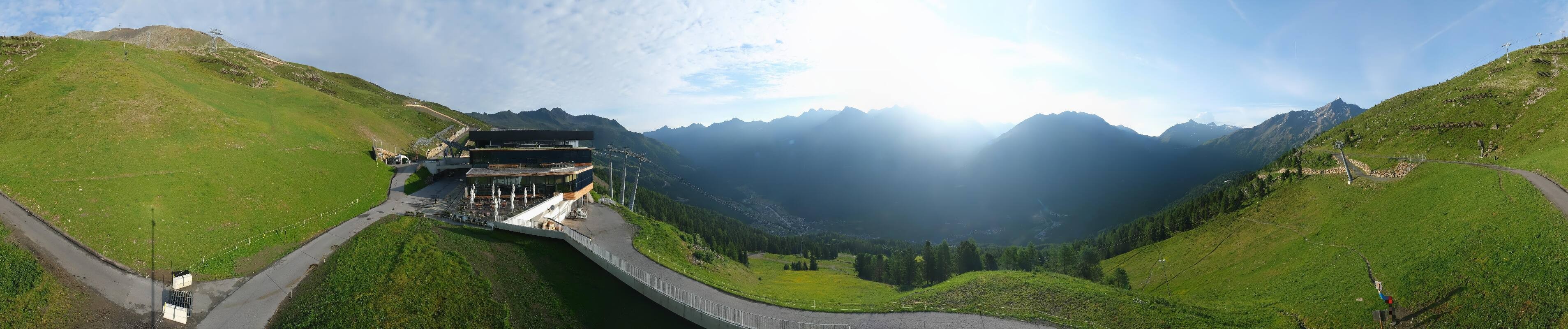 Archiv Foto Webcam Mittelstation Gaislachkogel