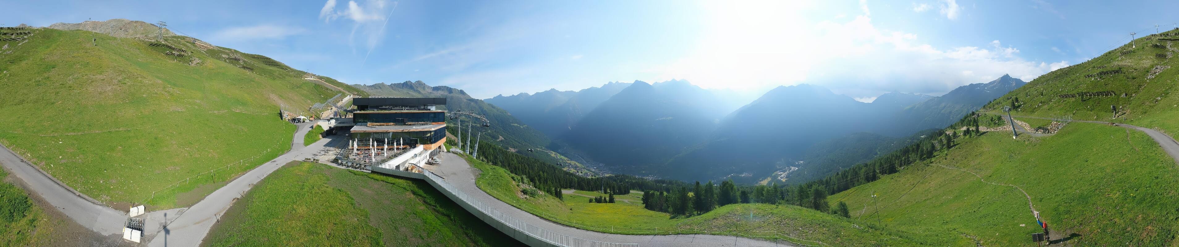 Archiv Foto Webcam Mittelstation Gaislachkogel