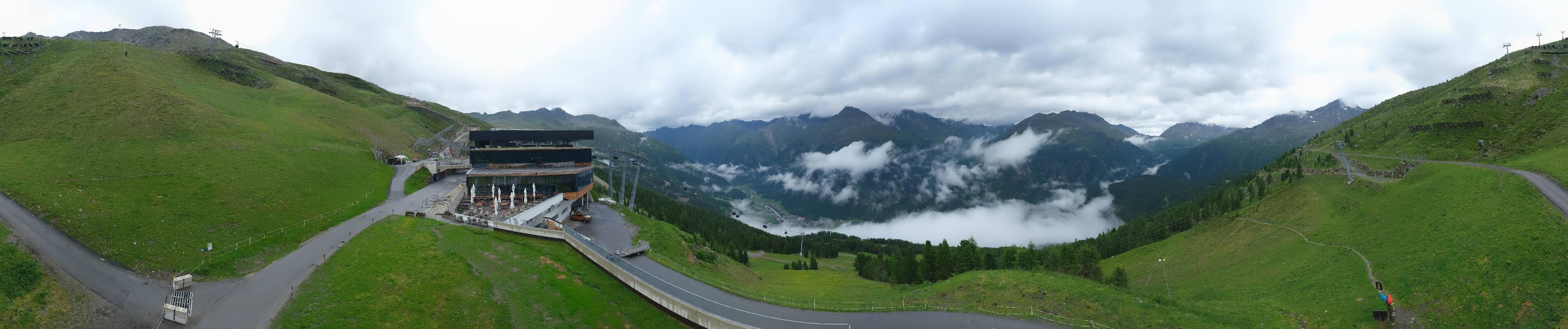 Archiv Foto Webcam Mittelstation Gaislachkogel