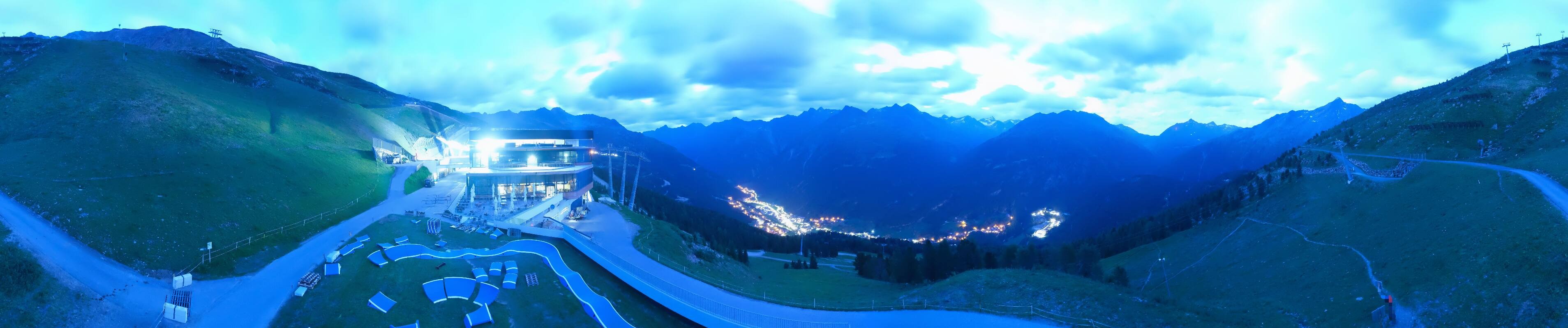 Archiv Foto Webcam Mittelstation Gaislachkogel
