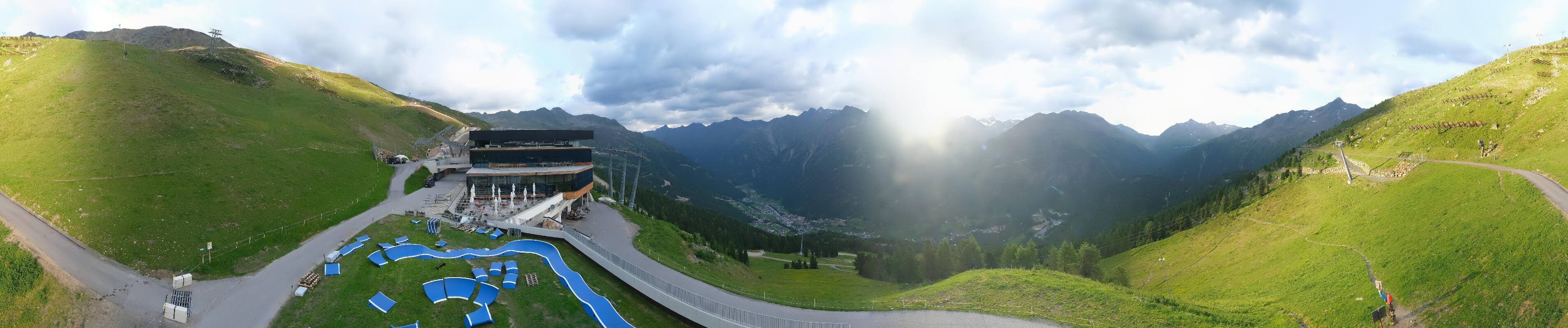 Archiv Foto Webcam Mittelstation Gaislachkogel