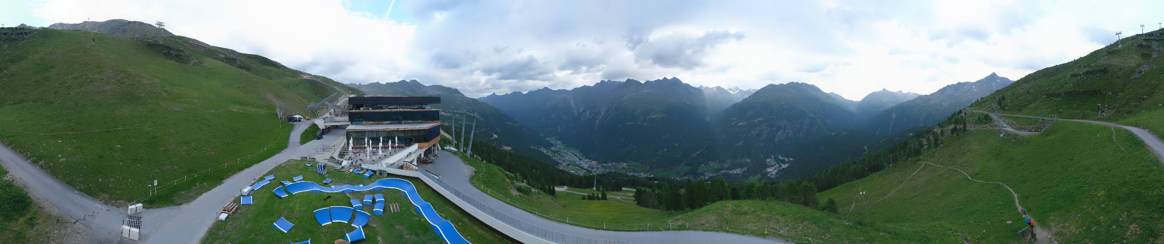 Archiv Foto Webcam Mittelstation Gaislachkogel